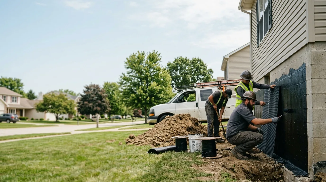Basement Waterproofing in Tingley, IA near me